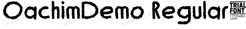 OachimDemo Regular字体转换